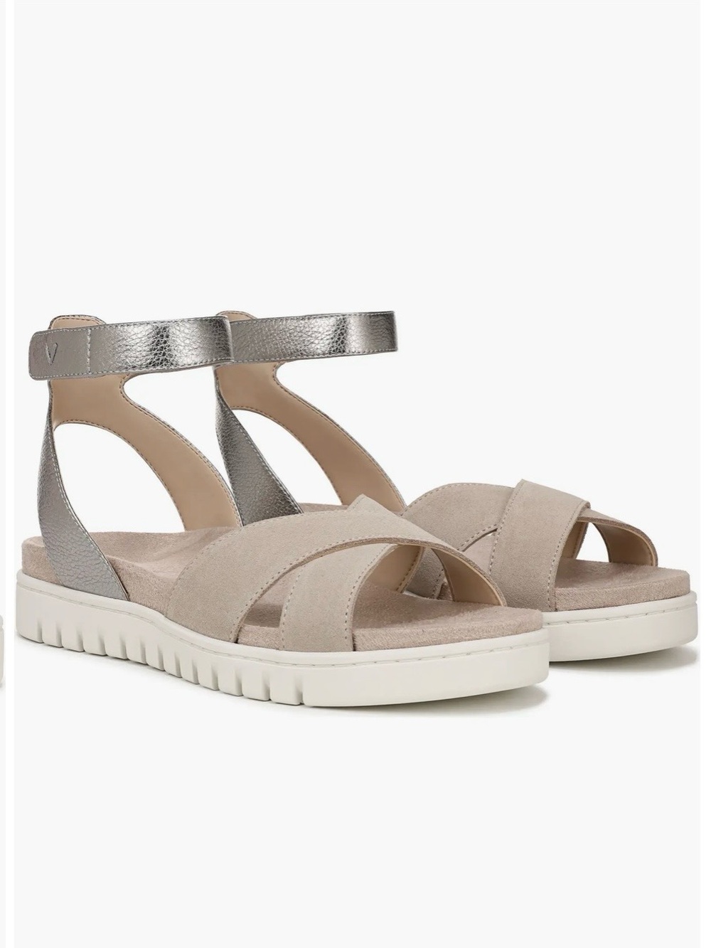 Vionic Uptown Merced Platform Ankle-Strap Sandals
